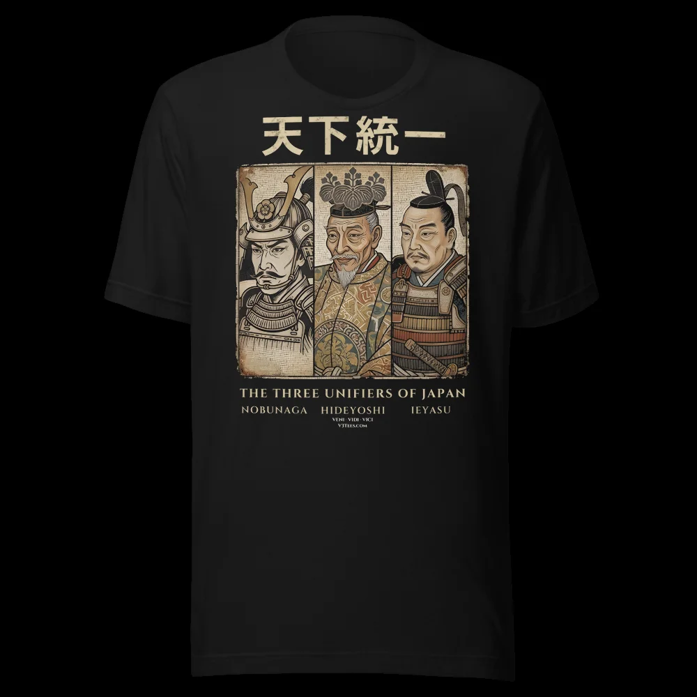 The Three Unifiers of Japan design